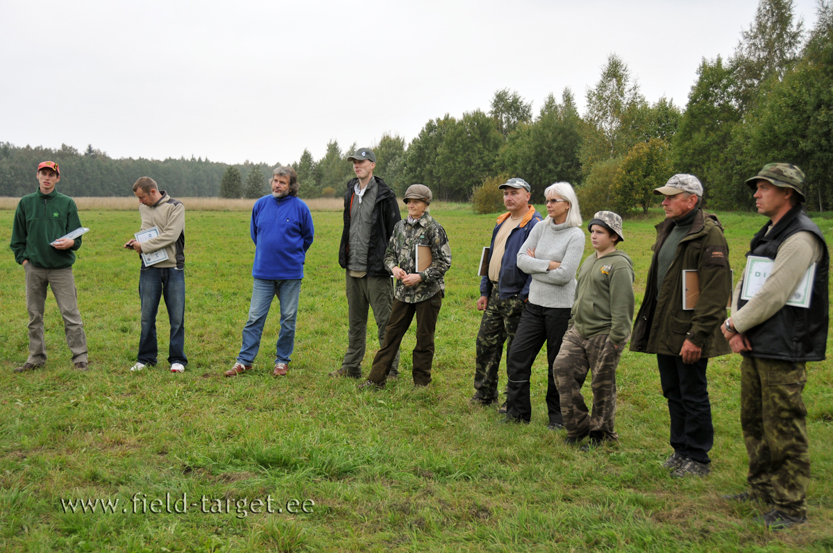 2010 Field-Target Eesti Meistrivõistluste autasustamine